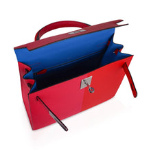 Load image into Gallery viewer, Kelly 28 Casaque Sellier Bag Rouge de Coeur/Rose Extreme Limited Edition