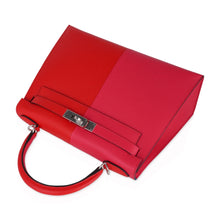 Load image into Gallery viewer, Kelly 28 Casaque Sellier Bag Rouge de Coeur/Rose Extreme Limited Edition
