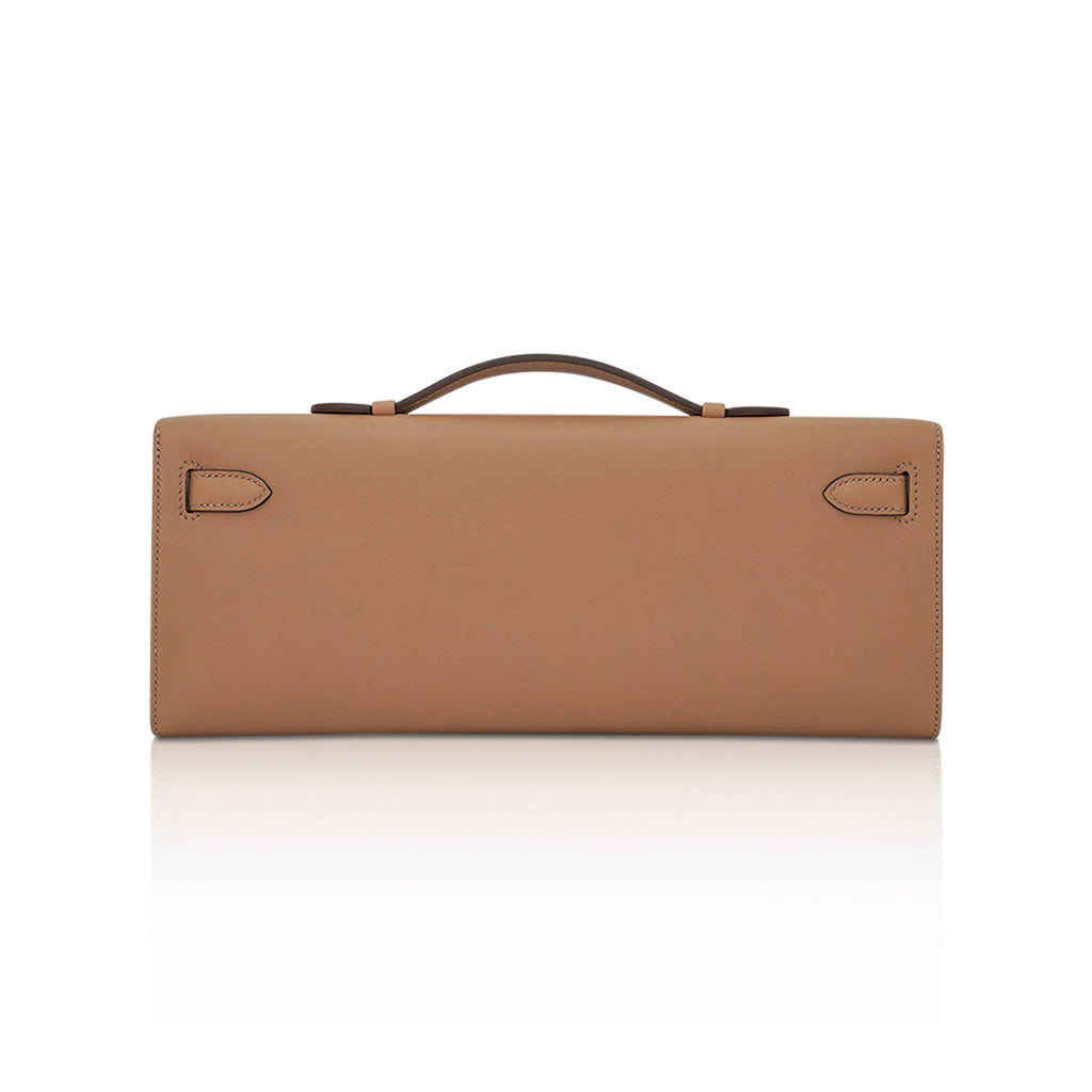 Limited Edition Kelly Cut Bag Biscuit with Gold Hardware