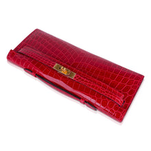 Load image into Gallery viewer, Kelly Cut Bag Braise Niloticus Crocodile with Gold Hardware