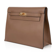 Load image into Gallery viewer, Kelly Danse Bag Beige de Weimar Swift Gold Hardware
