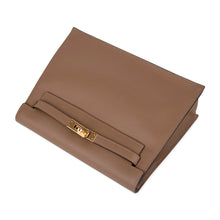 Load image into Gallery viewer, Kelly Danse Bag Beige de Weimar Swift Gold Hardware