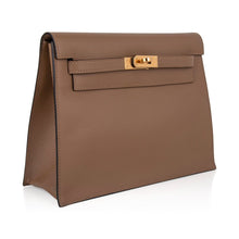 Load image into Gallery viewer, Kelly Danse Bag Beige de Weimar Swift Gold Hardware