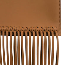 Load image into Gallery viewer, Kelly Danse Fringe Bag Sesame with Gold Hardware