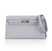 Load image into Gallery viewer, Kelly Elan Gris Pantin Veau Madame Leather with Palladium Hardware