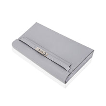 Load image into Gallery viewer, Kelly Elan Gris Pantin Veau Madame Leather with Palladium Hardware