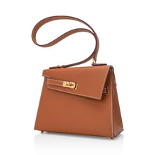 Load image into Gallery viewer, Limited Edition Kelly en Desordre Mini 20 Sellier Bag Gold Epsom Leather with Gold Hardware