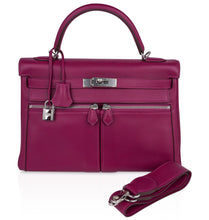 Load image into Gallery viewer, Limited Edition Kelly 32 Lakis Bag Tosca Swift Leather with Palladium Hardware