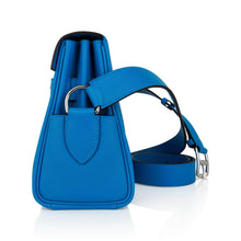 Load image into Gallery viewer, Kelly Messenger PM Blue Zanzibar Evercolor Leather with Palladium Hardware