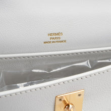 Load image into Gallery viewer, Kelly Pochette Clutch Bag Very Rare White Gold Hardware