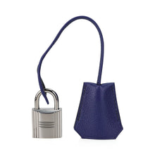 Load image into Gallery viewer, Kelly 50 Voyage Blue De Malte Bag Palladium Hardware Novillo Leather Limited Edition