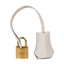 Load image into Gallery viewer, Kelly 25 Sellier Bag Craie Epsom Leather with Gold Hardware