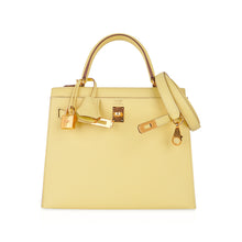 Load image into Gallery viewer, Kelly 25 Bag Jaune Poussin Epsom Gold Hardware