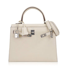 Load image into Gallery viewer, Kelly 25 Sellier Bag Nata Epsom Leather with Palladium Hardware
