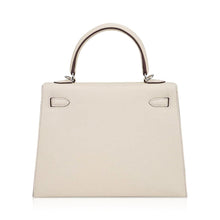 Load image into Gallery viewer, Kelly 25 Sellier Bag Nata Epsom Leather with Palladium Hardware