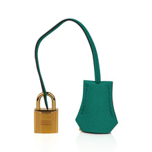 Load image into Gallery viewer, Kelly 25 Sellier Bag Jade Epsom Leather with Gold Hardware