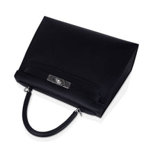 Load image into Gallery viewer, Kelly 28 Sellier Bag Black Epsom Leather with Palladium Hardware