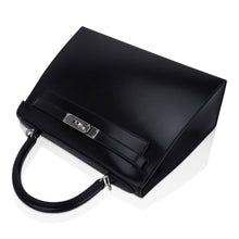 Load image into Gallery viewer, Kelly 28 Sellier Bag Black Box Leather with Palladium Hardware