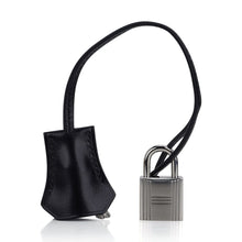 Load image into Gallery viewer, Kelly 28 Sellier Bag Black Box Leather with Palladium Hardware