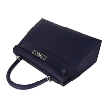 Load image into Gallery viewer, Kelly 28 Bag Blue Indigo Sellier Epsom Palladium Hardware New/Box