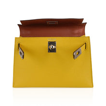 Load image into Gallery viewer, Verso Mini Kelly 20 Bag Sellier Jaune de Naples &amp; Gold Chevre Leather with Palladium Hardware