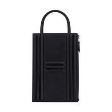 Load image into Gallery viewer, Limited Edition Cadena Bag Black Tadelakt Leather