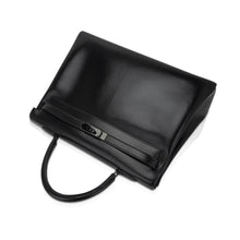 Load image into Gallery viewer, Limited Edition Kelly 32 Bag So Black Box Leather
