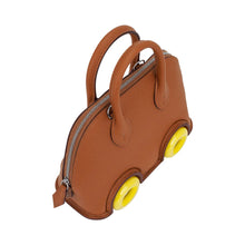 Load image into Gallery viewer, Limited Edition Mini Bolide 1923 Bag On Wheels Gold Togo Leather with Palladium Hardware
