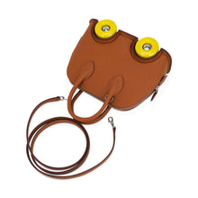 Load image into Gallery viewer, Limited Edition Mini Bolide 1923 Bag On Wheels Gold Togo Leather with Palladium Hardware