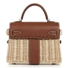 Load image into Gallery viewer, Mini Kelly 20 Bag Picnic Barenia &amp; Osier