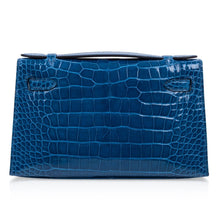 Load image into Gallery viewer, Kelly Pochette Mykonos Alligator Gold Hardware