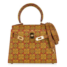 Load image into Gallery viewer, Vintage Mini Kelly 20 Bag Sellier Soleil Box Leather with Gold Hardware