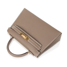 Load image into Gallery viewer, Kelly 20 Mini Sellier Bag Etoupe Limited Edition Epsom Gold Hardware