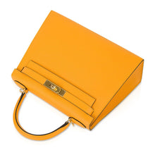 Load image into Gallery viewer, Kelly Sellier 28 Bag Jaune D’Or Epsom Leather Gold Hardware