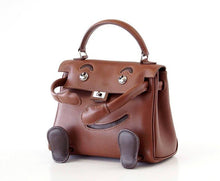 Load image into Gallery viewer, Kelly Doll Quelle Idole Rare Limited Edition Noisette Gulliver Leather