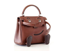Load image into Gallery viewer, Kelly Doll Quelle Idole Rare Limited Edition Noisette Gulliver Leather