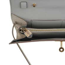 Load image into Gallery viewer, Kelly Classique To Go Wallet Beton Matte Alligator Gold Hardware
