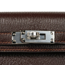 Load image into Gallery viewer, Kelly 20 Bi-Color Mini Sellier Bag Havane / Etrusque Chevre Palladium
