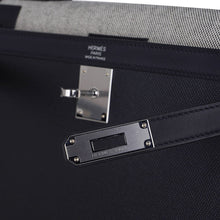 Load image into Gallery viewer, Kelly 32 Sellier Bag Toile H Berline &amp; Plume Swift Leather with Palladium Hardware