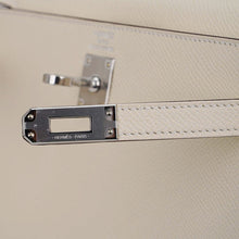Load image into Gallery viewer, Kelly 25 Sellier Bag Nata Epsom Leather with Palladium Hardware