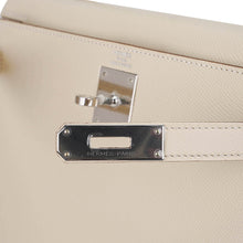 Load image into Gallery viewer, Kelly 28 Bag Sellier Craie Epsom Leather with Palladium Hardware
