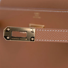 Kelly Classique To Go Wallet Gold Epsom Gold Hardware New w/Box