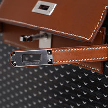 Load image into Gallery viewer, Limited Edition Kellywood 22 Bag Oak Bog, Barenia Leather, &amp; Aluminum Inlay with Palladium Hardware