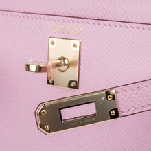 Load image into Gallery viewer, Kelly 20 Mini Sellier Bag Mauve Sylvestre Epsom Permabrass Hardware