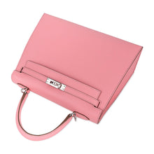 Load image into Gallery viewer, Kelly 25 Sellier Bag Pink Rose Confetti Palladium Hardware Epsom Leather