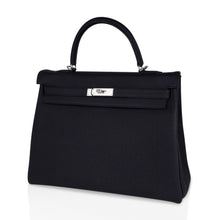 Load image into Gallery viewer, Kelly 35 Bag Black Retourne Togo Palladium Hardware New