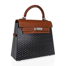 Load image into Gallery viewer, Limited Edition Kellywood 22 Bag Oak Bog, Barenia Leather, &amp; Aluminum Inlay with Palladium Hardware